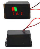 12V 24V 36V Waterproof Digital Display Voltage Meter 12V-84V Universal Battery Lithium Battery Electric Car Meter Coulomb Tester