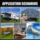 Wifi MPPT Solar Controller Photovoltaic Power Generation Intelligent High Conversion High Efficiency APP New 40A 60A 800A 100A