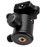 Camera Tripod Head Fluid Rotation Camera Tripods Ball Heads With Quick Release Plate For Canon MarkII III Rebel T6
