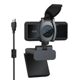 HXSJ S3 5MP Auto Focus Webcam HD 1080P USB Web Camera with Built-in Microphone Computer Camera with Privacy Cover for PC Laptop
