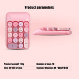 Goddess Selling Wireless Mini Keyboard Bluetooth Laptop Phone Punk Retro Portable Digital Keypad
