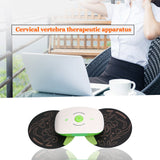 Portable EMS Mini Electric Neck Cervical Massager Stimulator Stickers Therapy Portable Shoulder Cervical Spine Massager