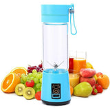 Portable Blender USB Mixer 304 Stainless Steel Blades Electric Juicer Smoothie Blender Mini Food Processor Lemon Squeezer
