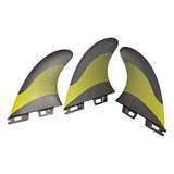Surf Fins Double Tabs 2 Fins M/L Double Tabs 2 Tri Fin Set Fiberglass Tri-Quad Fins Upsurf Surfboard Fins