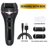 USB Wireless Electric Pedicure Foot File Callus Grinder Professional Spa Foot Care Tool  for Hard Cracked Dead Skin Pedicure