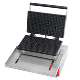 110V 220V Commercial Electric 10pcs Square Waffle Maker Machine Muffin Square Non-stick Household Waffle Machine EU/AU/UK/US