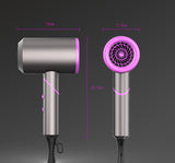 2000W Professional Hair Dryer Negative Ion Hair Dryer Handle Foldable Blower Cold Air Hot Air Brush Blow Strong Hair Salon Type