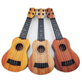 Children's early education guitar toy ukulele simulation guitar small toy four-string toy guitar playing musical instrument