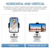 SAMTIAN Handheld Gimbal Stabilizer Smart AI Face Trackin Stabilizer For Camera and Phone Shoot Vlog Video Recording Photography