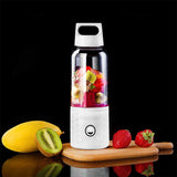 Portable Blender, Smoothie Blender USB Juicer Cup, 17Oz Fruit Mixing Machine With 4000Mah Rechargeable Batteries, Detachable Cup