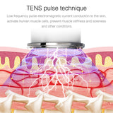 Neck Massager Heat Micro Electric Massager Shoulder Pain Relief Relax Muscles 4 Heads Vibrator Heated Intelligent Massager