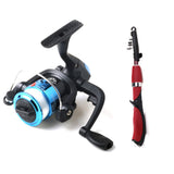 High Quality Fishing Reel 3BB 0.18mm/0.2mm Metal Ball Grip Spool Spinning Reel Saltwater Reel Carp Reel With Fishing Line