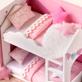 CUTEBEE DIY Dollhouse Wooden doll Houses Miniature Doll House Furniture Kit Casa Music Led Toys for Children Birthday Gift