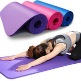 1830*610*6mm TPE Yoga Mat with Position Line Non Slip Carpet Mat For Beginner Environmental Fitness Gymnastics Mats