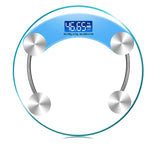 LED Digital Body Scale High Accuracy Weight Scale For Body Weight Health keep Bathroom Scale Round Transparent Scale
