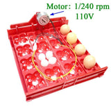 Quail Incubator 16 Eggs Or 64 Birds Eggs Automaticturn Eggs Tray Hand Incubator Accessories Laboratory Incubators