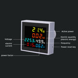 100A  AC 50~300V AC 250-450V Digital Voltage Current Power Electricity Display Frequency Meter 45.0Hz-65.0Hz