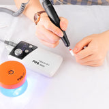 35000RPM Electric Nail Drill Machine With UV Gel Dryer Portable Manicure Polisher Handpiece Polishing Gel Nail Removal Drill