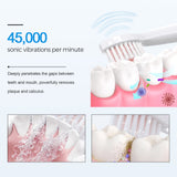 3 In 1 Electric Toothbrush Teeth Whitening IPX Waterproof Facial Cleansing Brush Blackhead Remover USB Face Lifting Beauty Bar