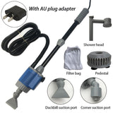 20/28W Electric Fish Tank  Water Change Pump Aquarium Cleaning Tools Water Cleaner Siphon Water Filter Pump Aquarium Accessories