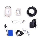 Active Loop Antenna GRC30 2In1 Short Wave Receiving Antenna Kit with Power Box 0.1-180MHZ for Radio Enthusiasts,US Plug