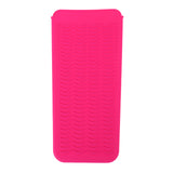 Silicone Heat Resistant Hair Styling Tool For Curling Iron  Straightener Multi-function Non-slip Flat Travel Mat Pouch barber
