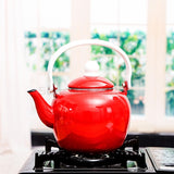 Enamel kettle Coffee pot Lnduction cooker Household Thicken Water bottle