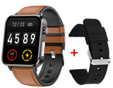 Men PPG ECG E86 Smart Watch With Body Temperature Heart Rate Blood Pressure Monitor Smartwatch 1.7inch Women Sport Watch