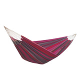 Portable Canvas Hammock Thicken Chair Swing Outdoor Garden Sports Home Travel Leisure Camping Stripe Hammock Double Single