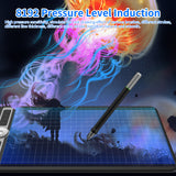 BOSTO T1060 10x6 Inch Digital Art Graphic Drawing Tablet Battery-free Stylus 8192 Levels Pressure 8 Express Keys Dial Controller