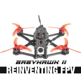 Emax PNP/ BNF Babyhawk II Analog 3.5Inch ECO1404 3700KV F4 4in1 25A ESC TBS UNIFY PRO32 5G8 V1.1 RunCam Racer 5 FPV Racing Drone