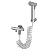 Brass Toilet Bidet Sprayer Set Handheld Cleaning Black Faucet with 3M Hose Women Bidet Anal Wash Shower Accessories