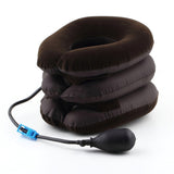 Air Cervical Collar Inflatable Collar Neck Traction Massager Vertebra Therapy Pain Relief 3 Layer Pillow Health Care masajeador