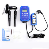 WiFi Digital PH Meter 2 In 1 PH&amp;ORP Controller BNC Replaceable Probe Water Quality Tester for Hydroponics, Aquarium 110V/220V