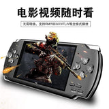 New  X6 4.3 inch Game Player Built in 5000 Game Support 10 Emulators For Kid's Retro Handheld Video Game Console