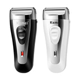 Professional electric shaver men cleaning shaver wrie wireless USB rechargeable shaving machine beard stylists finishing tool