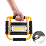 Portable Work Light USB Rechargeable 1500 lumens COB LED Flood Lights Waterproof 360 Rotation Folding Light for Camping Hiking