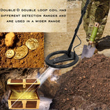 MT705 Underground Metal Detector 270mm Waterproof Search Coil High Sensitivity Metal Detecting Tool Metal Finder Hunter Tracker
