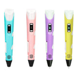 3D Pen DIY 3D Printer Cotton Pen Drawing Pens Bubble Strokes For Children Expansion Effect Pen For Kids Christmas Birthday Gift