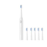 Electric automatic rechargeable  sonic IPX7  Waterproof toothbrush 5 Models with 2 Brush 3 Color