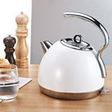 Electric Kettle 304 Stainless Steel Quick-Burning Water Boiler Hot Water Pot Household Kitchen Appliances