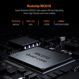 Android TV Box OS 10.0 4GB 32GB 64GB 4K H.265 Media Player 3D Video 2.4G 5GHz Dual Wifi Bluetooth HD Smart TVBox Set Top Box