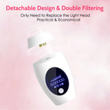 Professional IPL Laser Depilator 600000 flash LCD laser hair removal Photoepilator women painless hair remover machine Permanent