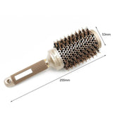 25/32/45/53mm Nylon & Bristle Hair Round Brush Ceramic Aluminium Hair Comb Professional Hairdressing Brush Barber Styling Comb