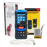Noyafa NF-273L Laser Distance Meter 60M 80M 120M Rangefinder Laser Tape Range Finder Measure Length Area Volume Ruler Test Tool