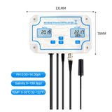 W2825 Three in one WiFi Water Quality Tester Online Monitoring Water Quality Analyzer PH Meter Salinity Thermometer