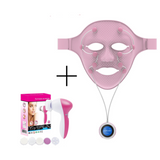 3D Face Mask Lift Massager Electric EMS Vibration Tightening Device Skin Rejuvenation Anti-Wrinkle Acne Removal Magnet Beauty