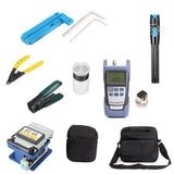 Fiber Optic Tool Kit Locator Power-Meter FTTH tools Cleaver Fibra Optica Visual-Fault Cable-Cutter FC-6S CFS-3 10MW