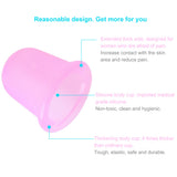 ROSENICE 5pcs Silicone Body Cupping Therapy Pain Relief Tight Muscles Cupping Cup