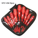 Electrician Professional Insulation Screwdriver Set Cross Slotted Magnetic Screw Driver Phillips Insulated Screwdriver Set